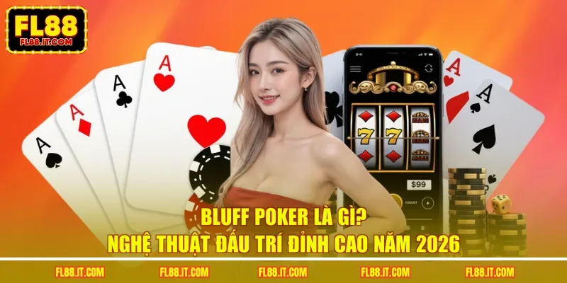 Bluff Poker Là Gì? Nghệ Thuật Đấu Trí Đỉnh Cao Năm 2026
