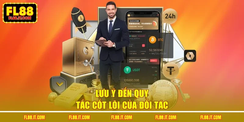 Lưu ý đến quy tắc cốt lõi của đối tác